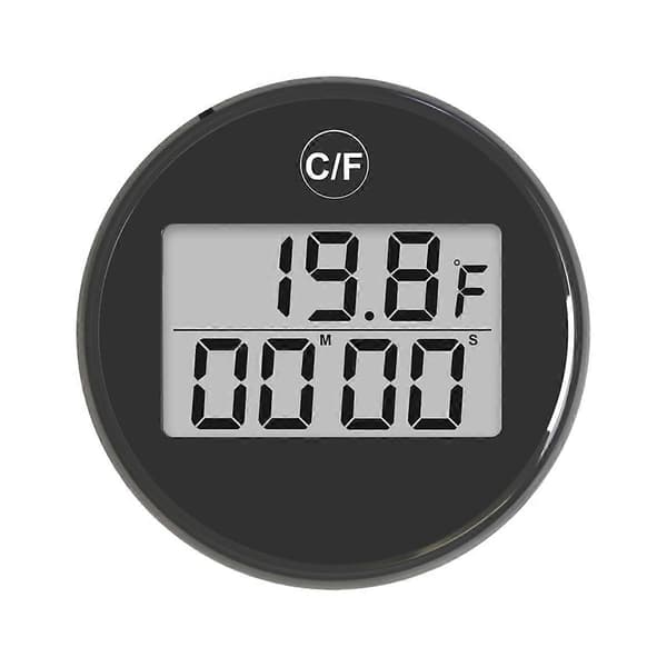 Vattentät isbadstermometer med LCD-display för kallbad
