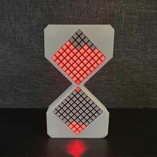 Elektronisk Timglas, LED Elektronisk Timglas, Ornament, Blå