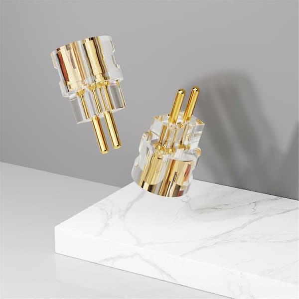 0.78 Platt till 0.78 med Spår 0.78mm 2-pin Hörlursstiftadapter