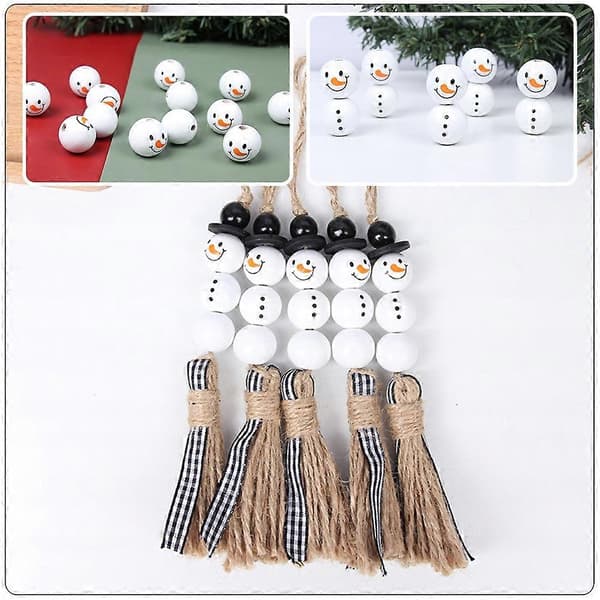DIY Pärlor Snögubbe Smyckestillverkning