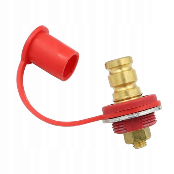 Batteriladdningsstolpe Premiumlegering av 3/8\" Röd