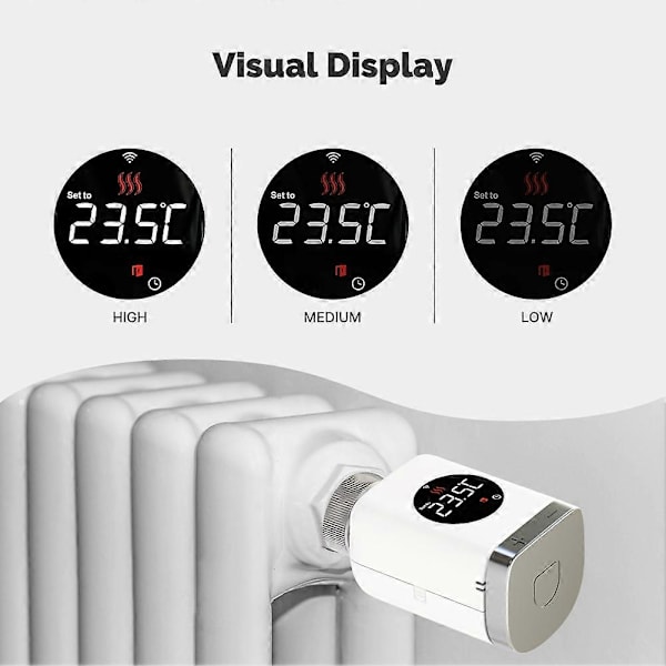 Smart Zigbee Termostatisk Radiatorventil