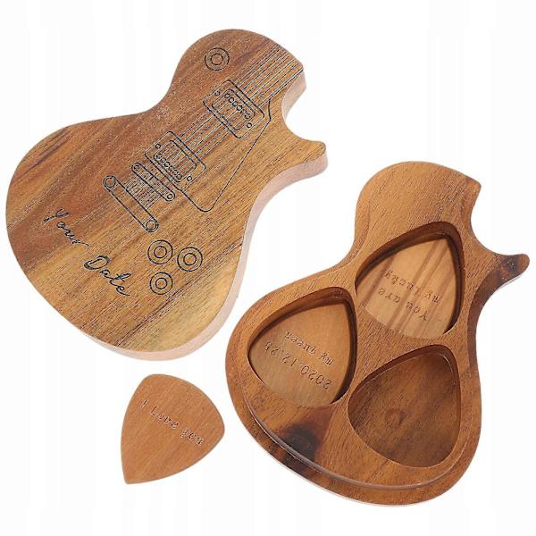 Gitarr Plektrum Fodral Tumme Box Set