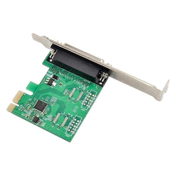 Controller Card ST315 PCIe X1 AX99100 1P DB-25 Pin Utskriftsterminal