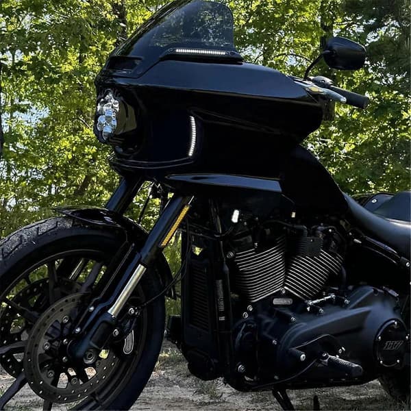 Motorcykeltillbehör LED-kåpgallerlampor för