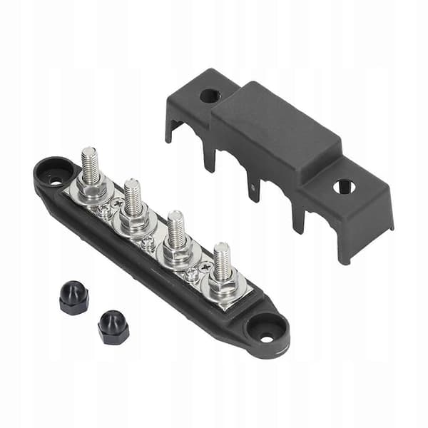 Strömfördelningsblock Sammelskena 4 X M8