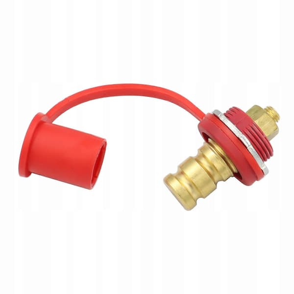 Batteriladdningsstolpe Premiumlegering av 3/8\" Röd