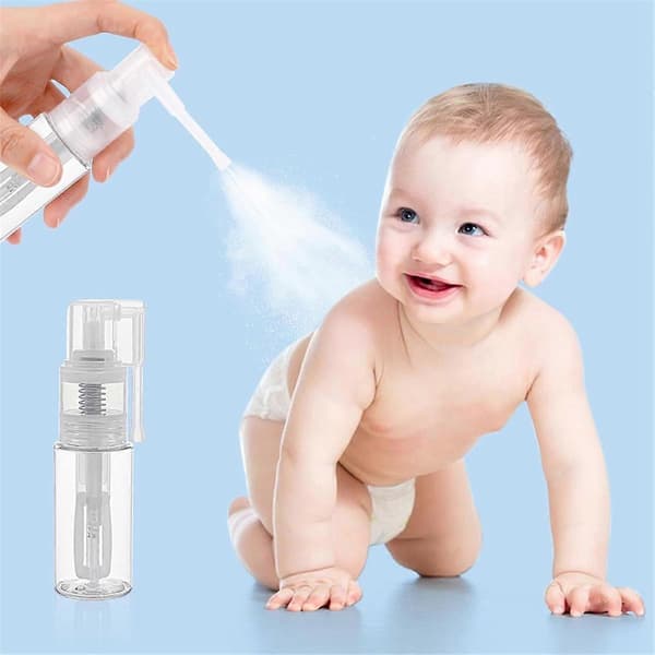 2 st Glitter Duster Sprayer Transparent Hantverk Glitter -Flaska