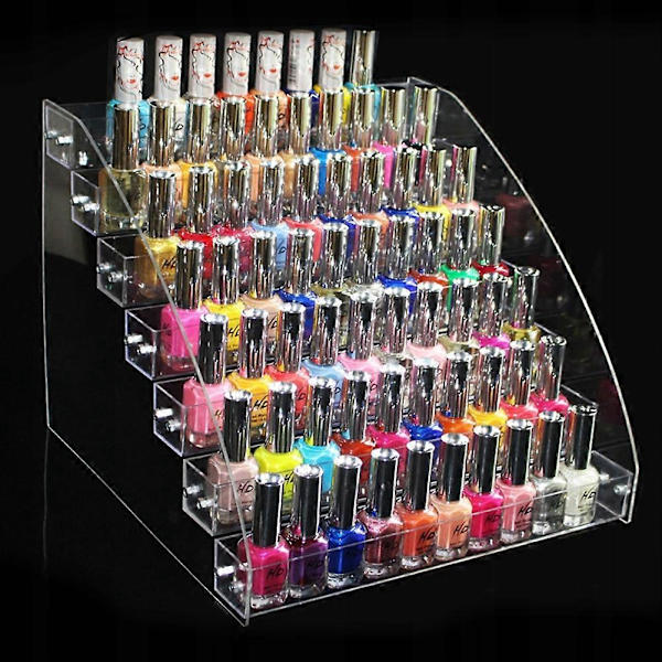 Ställ för Nagellack med 7 Hyllor