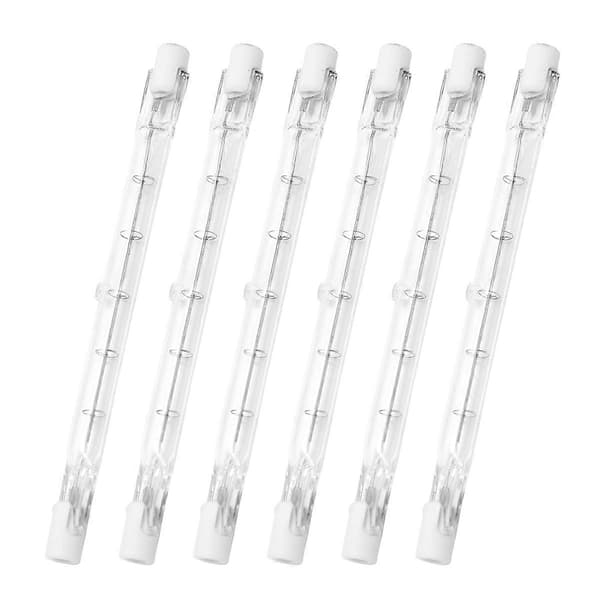R7S Halogenlampa 118mm 200W 230V Halogenstav R7S Dimbar 6-pack