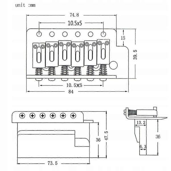 Tremolo Gitarrstall