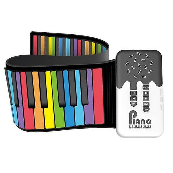 49 Tangenter Digitalt Keyboard Flexibelt Rullpiano