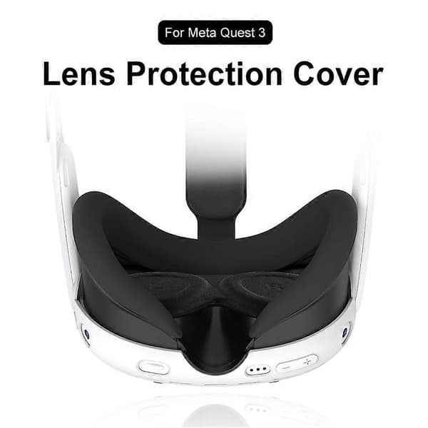 2-pack EVA linsskydd återanvändbart skyddsfodral för Meta Quest 3 VR-headset