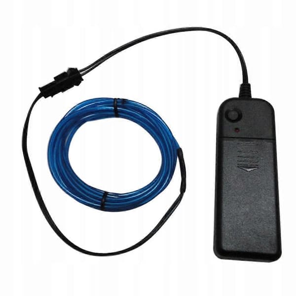 El Neon Kabel Med Batteri