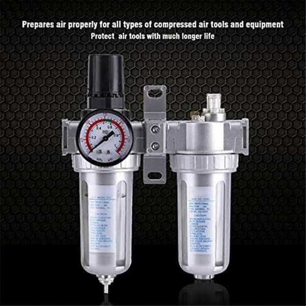 Lufttrycksregulator, SFC300 3/8 Fuktfälla Rengöringsseparator