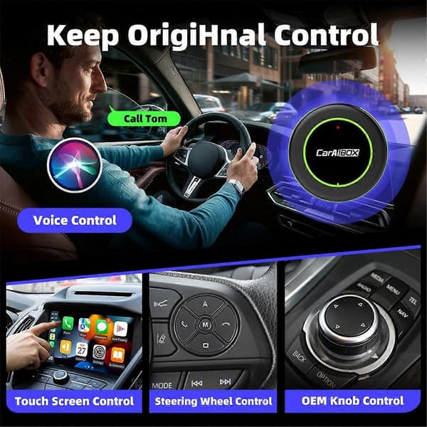 CarAiBOX CarPlay Adapter bil smart AI BOX plug and play