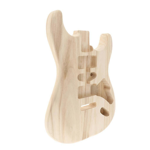 DIY Gitarrkropp För St Gitarr, Sycamore