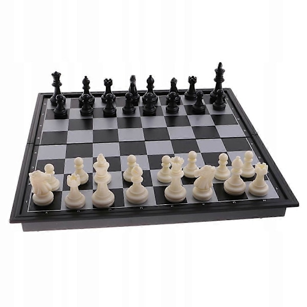 3 i 1 Brädspel Schack Dam Backgammon