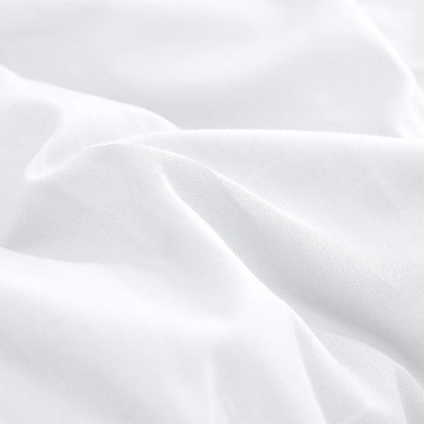 Beckasin Underlakan Hvid Mulberry Silke White 150 x 270 cm