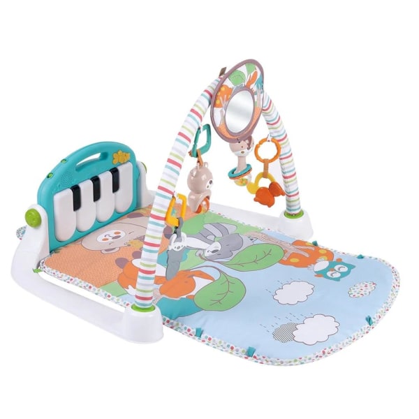 Ladida Babygym Laugh and Play med Piano Grön one size