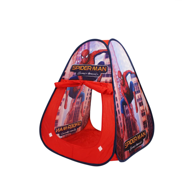 Ladida Pop-Up Tält med motiv från Spiderman Röd one size