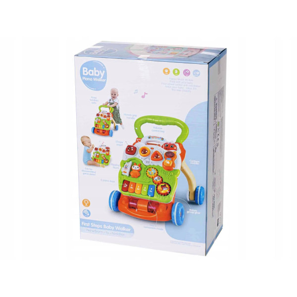 Ladida Gåvogn Baby Musical and Learning Walker Green one size