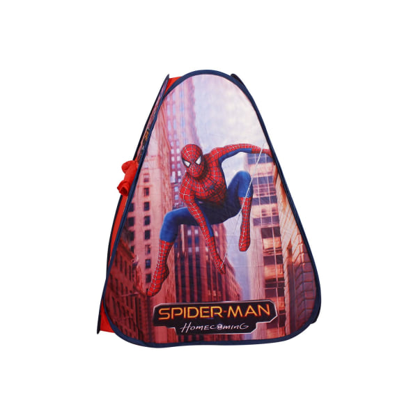 Ladida Pop-Up Tält med motiv från Spiderman Röd one size