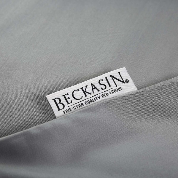 Beckasin Fodral till Kroppskudden Sibylla Grey Vit Tencel