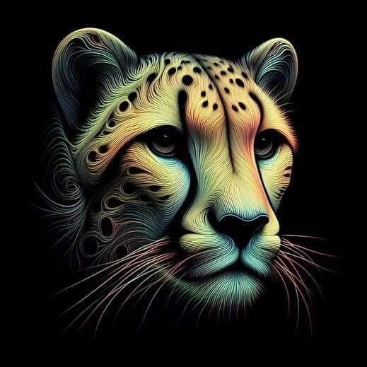Barnrum Tiger Affisch 50x70 cm