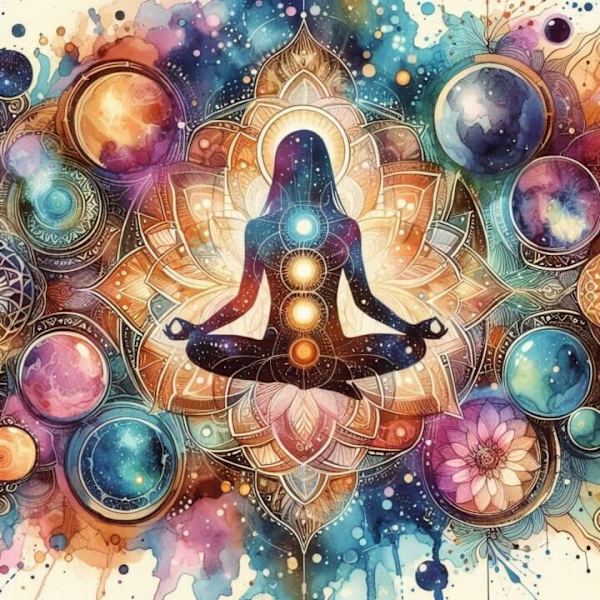 Yoga Affisch A4