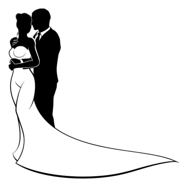 Wedding girl Affisch 30x40 cm