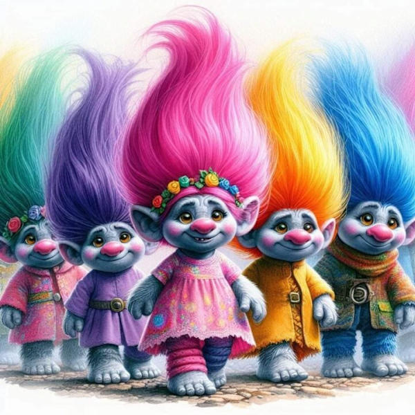 Trolls Affisch A4