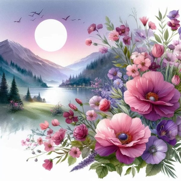 Blomma Affisch A4