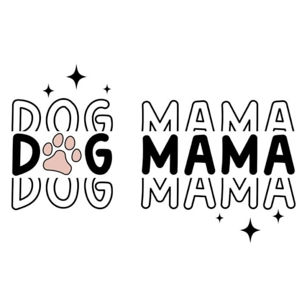 Hundmamma Text Affisch 30×40 CM