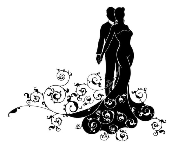 Wedding girl Affisch 30x40 cm