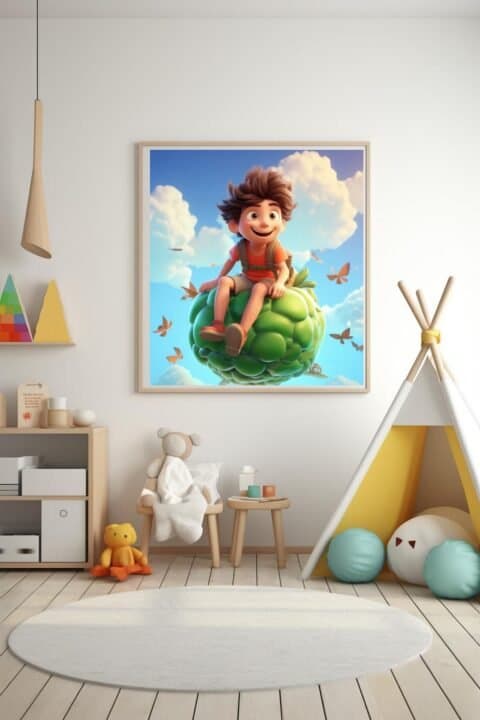 Barnrum Poster 40×50 CM