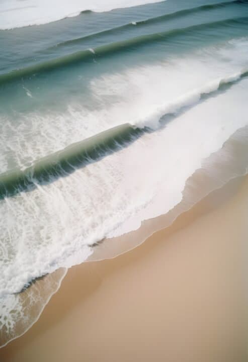 Strand Affisch 21×30 CM