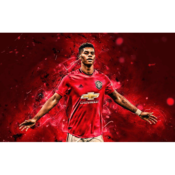 Marcus Rashford Affisch 30×40 CM