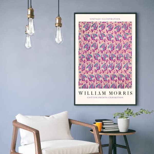 William Morris Classic Pattern Poster – Home Decor