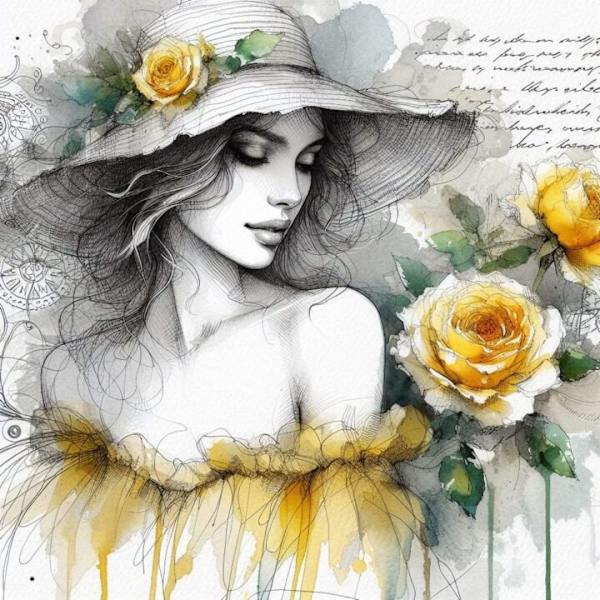 Vackra Kvinnor Poster  A2