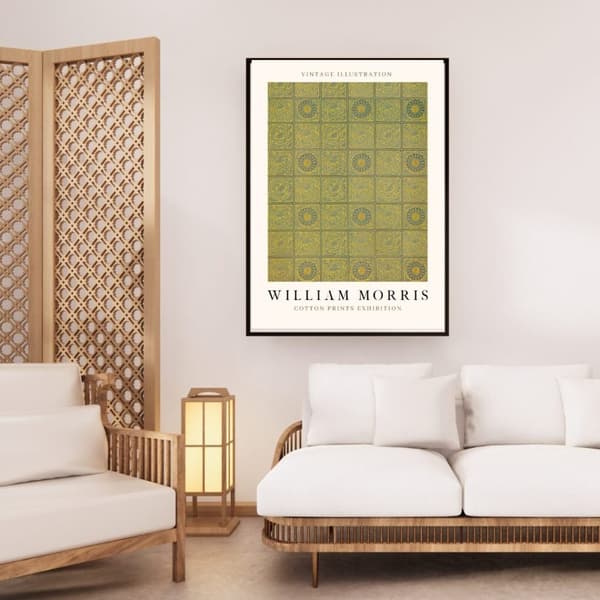 William Morris Botanical Poster 50x70 – Blommig Affisch