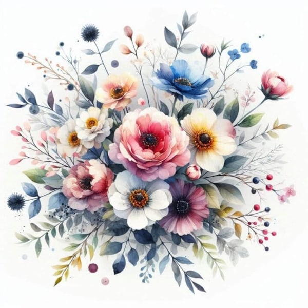 Blomma Affisch A3
