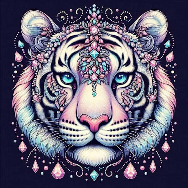 Tiger Affisch A3