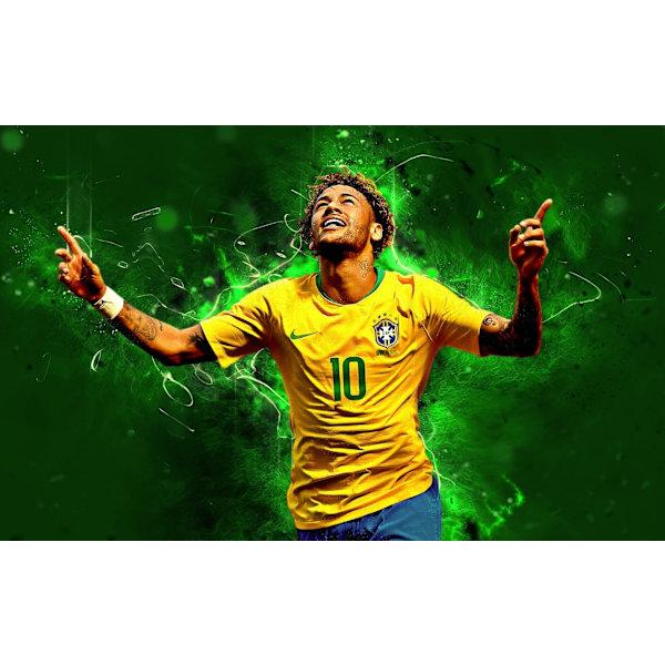 Neymar Affisch för Hemvägg 30×40 CM