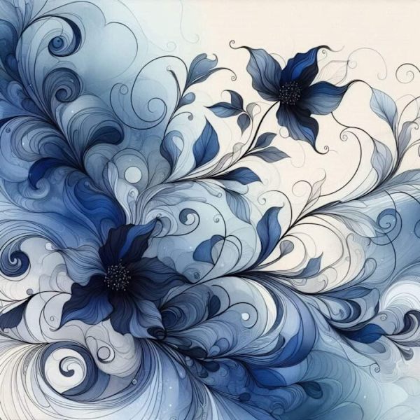 Blomma Affisch A4