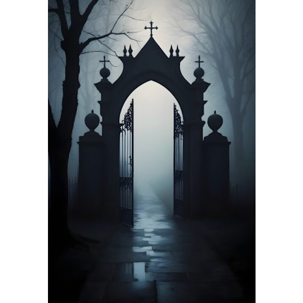 Mystiska Gateway Affisch 30×40 CM