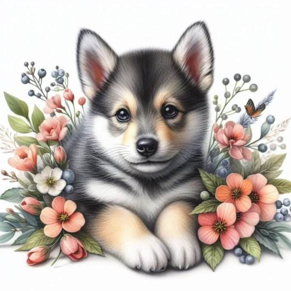 Hund Affisch A3