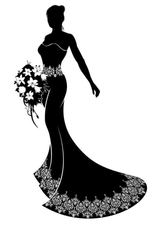 Wedding girl Affisch A2