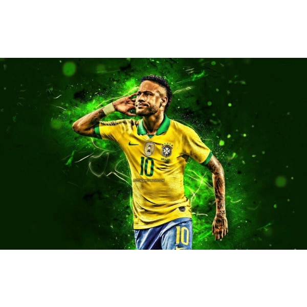 Neymar Affisch 21×30 CM