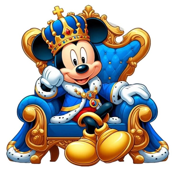 Barnrum Micky Mouse Affisch A4